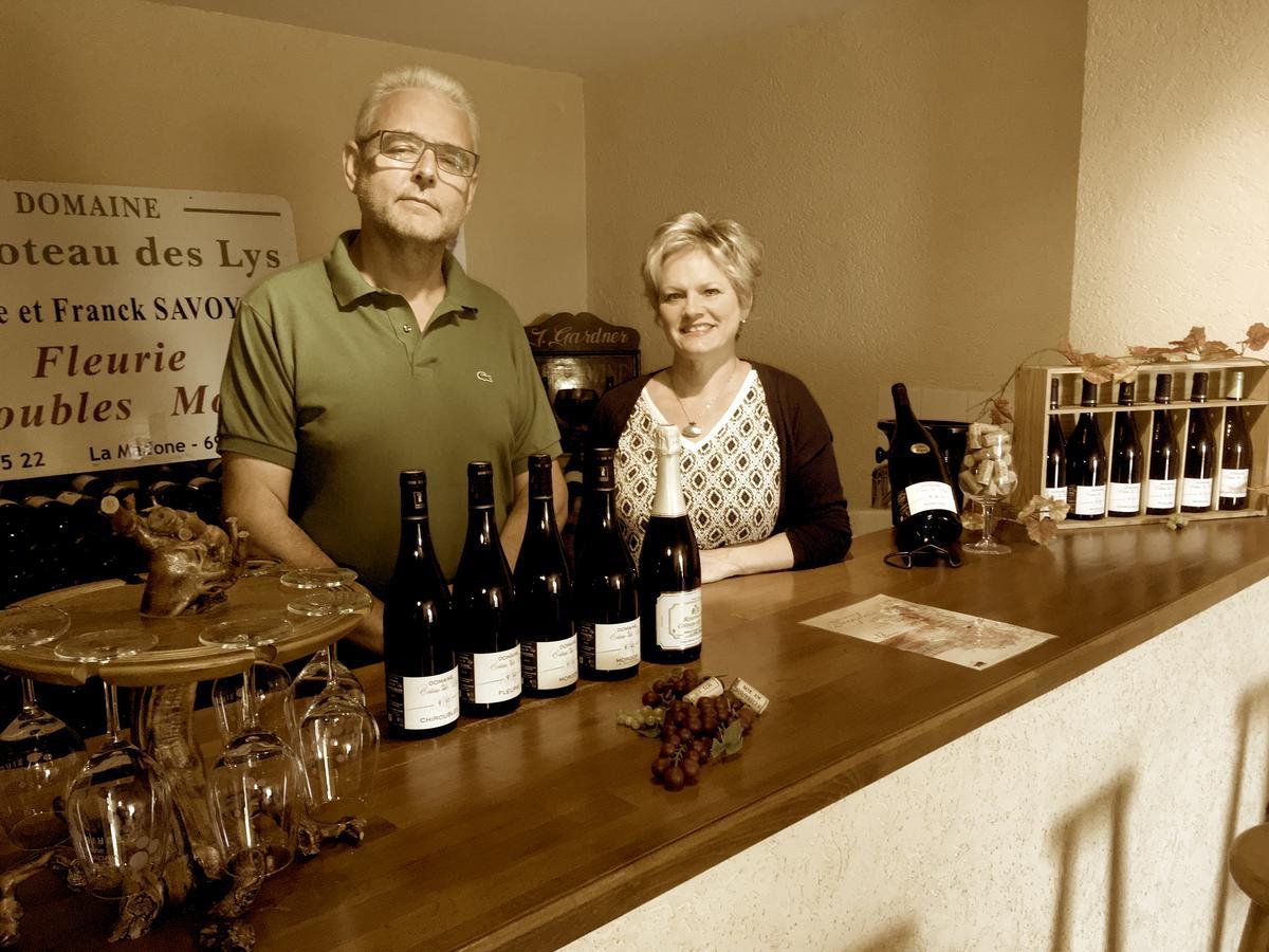 Domaine Du Coteau Des Lys Hotel Fleurie Kültér fotó