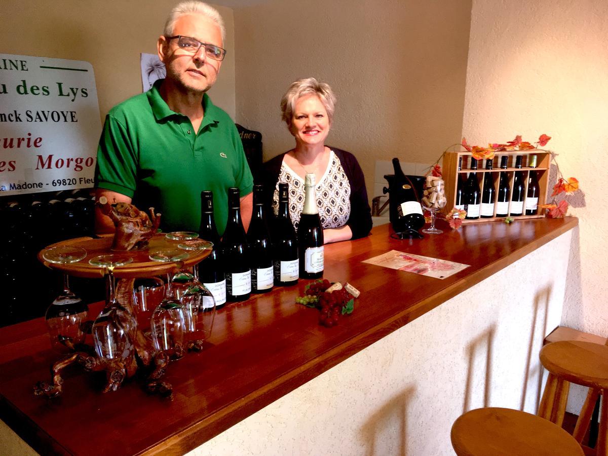 Domaine Du Coteau Des Lys Hotel Fleurie Kültér fotó